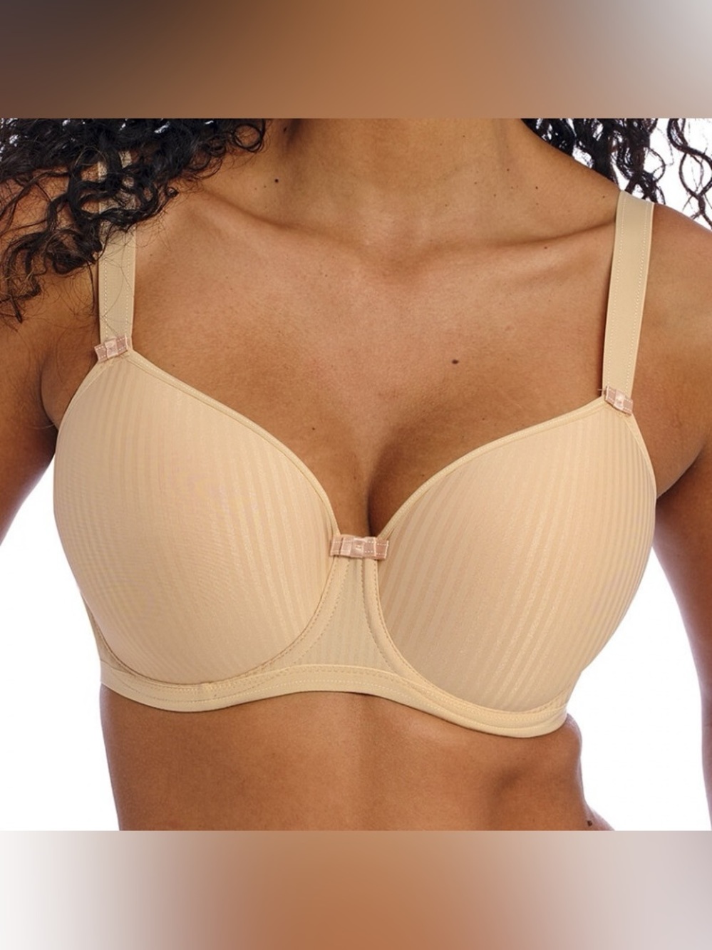 Freya Idol Seamless Nude T-Shirt Balconette Full Coverage Bra- NWT size 36 DD